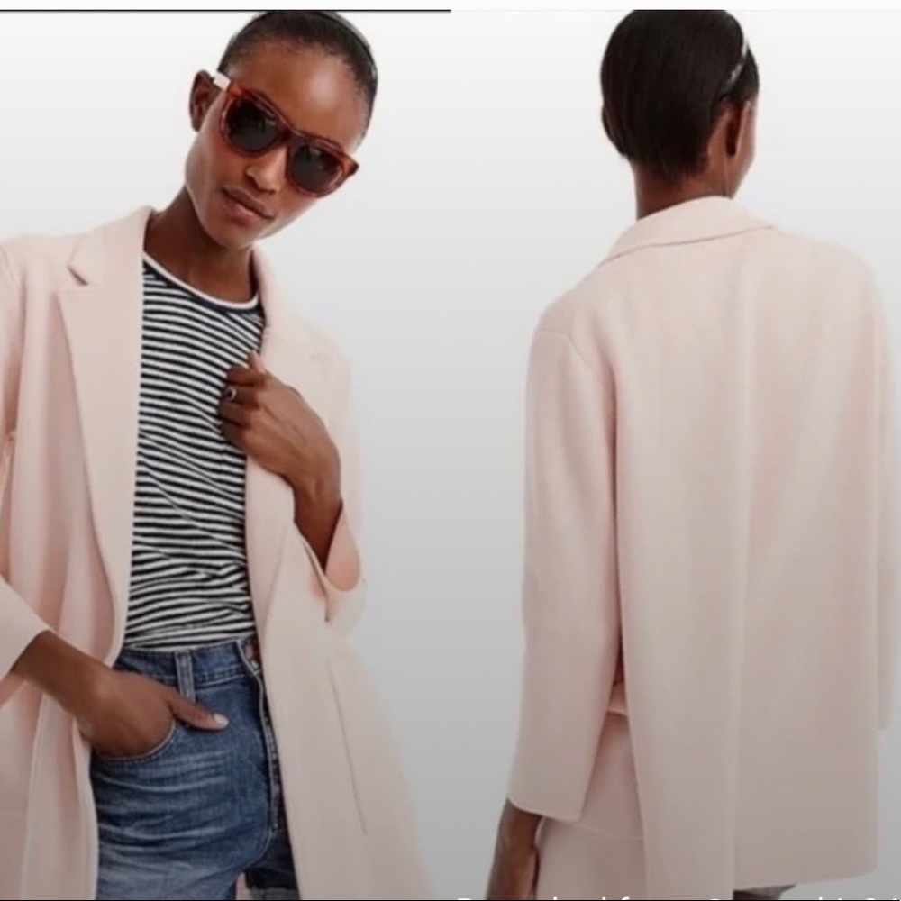 J Crew Sophie sweater blazer. XXS. Pink